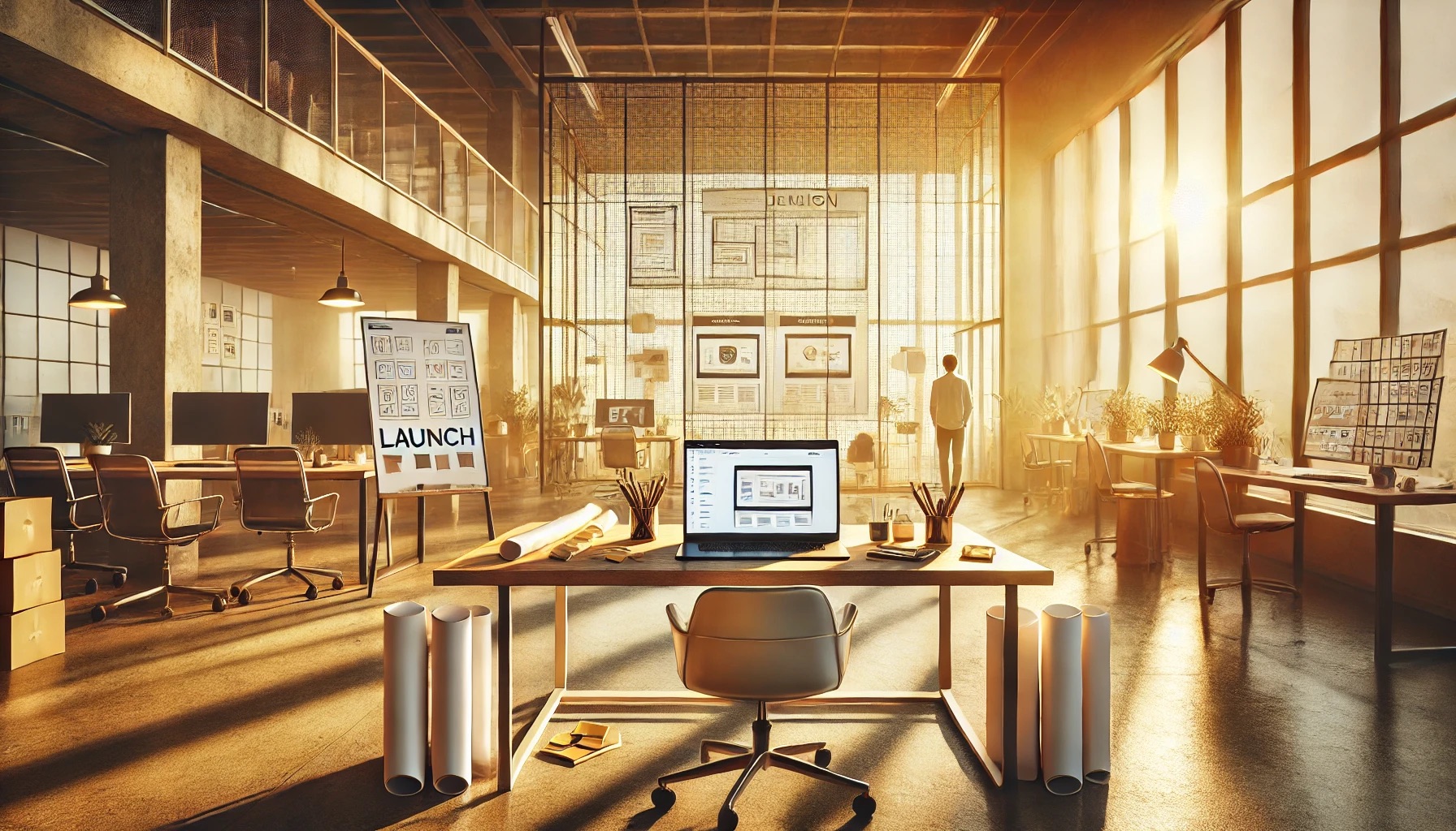 Adaptation Living studio workspace